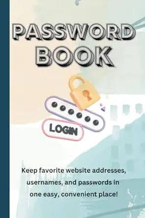 ultimate password logbook with alphabetical tabs organize secure and access your passwords easily 6 x 9 106