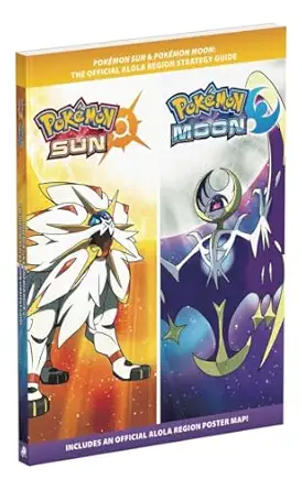pokemon sun and pokemon moon official strategy guide 1st edition pokemon company international 0744017475,
