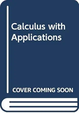 calculus with applications 1st edition rosario urso 0071137416, 978-0071137416