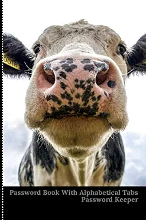 password book with alphabetical tabs internet password book to remember password log book discreet with funny