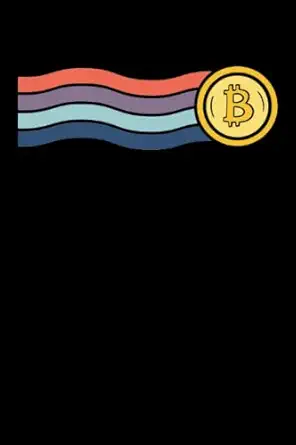 bitcoin with rainbow color dot grid jounal todo exercise book or diary 6 x 9 120 pages 1st edition be mi