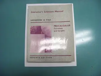 precalculus functions and graphs 1st edition earl w swokowski 0534937047, 978-0534937041