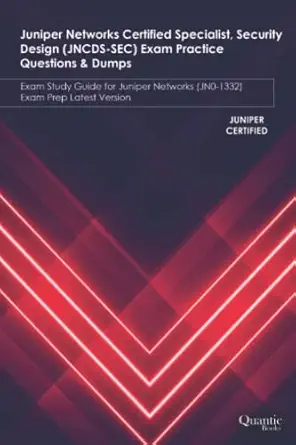 juniper networks certified specialist security design exam practice questions and dumps exam study guide for