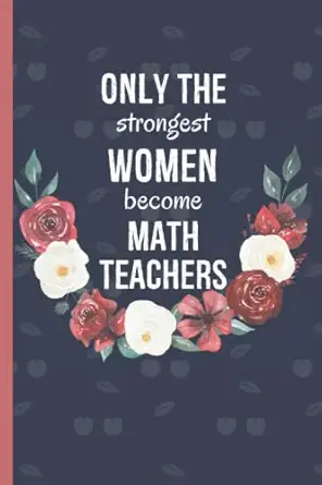 math teacher thank you gifts for women blank lined notebook gift for math teacher to write in 1st edition