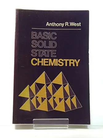 wie basic solid state chemistry abridged 1st edition anthony r west 0471917982, 978-0471917984