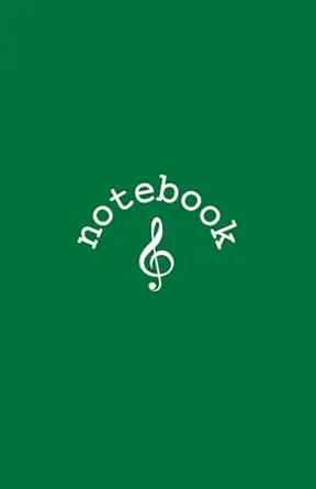 notebook for music 1st edition nbb print b0cnx5g4nn