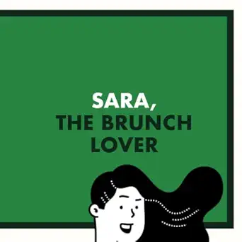 sara the brunch lover personalised gifts for women and friends called sara  nom books 979-8392579235