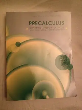 precalculus concepts thru func custom 2nd edition michael sullivan ,iii michael sullivan ,precalculus