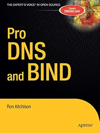 pro dns and bind 1st edition ron aitchison 1590594940, 978-1590594940