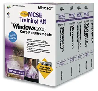 mcse training kit microsoft windows 2000 core requirements 1st edition microsoft press 0735611300,