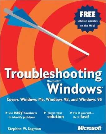 troubleshooting microsoft windows 1st edition stephen w sagman 0735611661, 978-0735611665