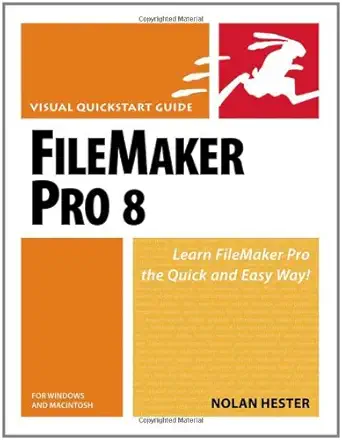 filemaker pro 8 for windows and macintosh 1st edition nolan hester b005iuwsuw