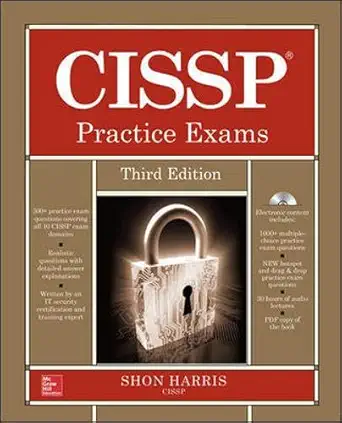 cissp practice exams third edition 3rd edition shon harris 0071845429, 978-0071845427