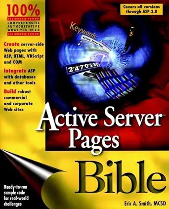 active server pages bible 1st edition eric a smith 076454599x, 978-0764545993