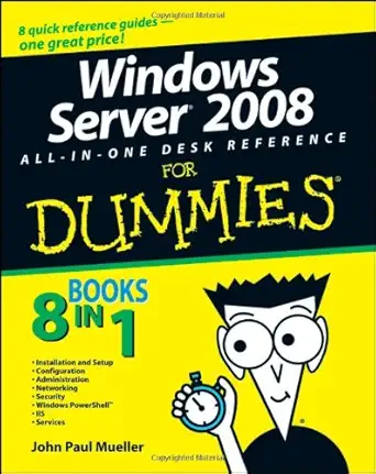 windows server 2008 all in one desk reference for dummies 1st edition john paul mueller b005di7m28