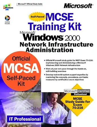 mcse training kit microsoft windows 2000 network infrastructure administration 1st edition microsoft