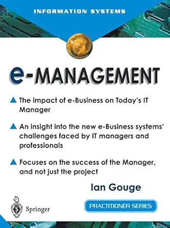 e management 1st edition ian gouge 1852335904, 978-1852335908