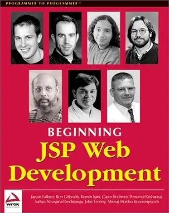 beginning jsp web development 1st edition jayson falkner ,john timney ,casey kochmer ,romin irani ,perrumal