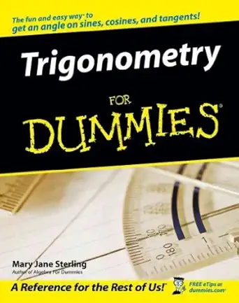trigonometry for dummies jpg 1st edition  b00duaubbu