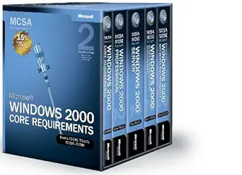 mcsa self paced training kit microsoft windows 2000 core requirements exams 70 210 70 215 70 216 and 70 218