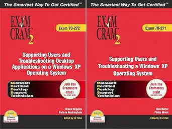 mcdst 70 271 and70 272 exam cram 2 bundle 1st edition dan balter ,philip wiest ,ed tittel 0789731568,