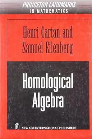 homological algebra 1st edition henri cartan 8122419976, 978-8122419979