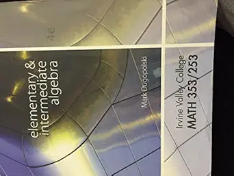 elementary and intermediate algebra 4th edition mark dugopolski 0077801172, 978-0077801175