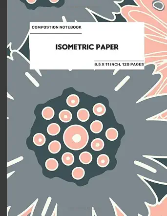 the composition book isometric paper a3hs isometric paper for 3d designs architecture landscaping maths