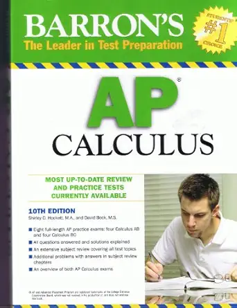 barrons ap calculus 10th edition shirley o hockett ,david bock b0096dl3jo