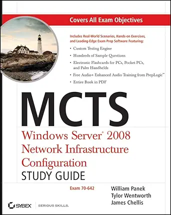 mcts windows server 2008 network infrastructure configuration study guide exam 70 642 1st edition william