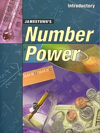 jamestowns number power introductory 1st edition glencoe/ mcgraw hill jamestown education 0809223414,