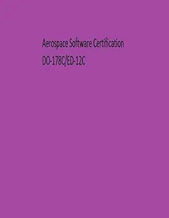 aerospace software certification do178c/ed 12c 1st edition ms mohanamba govindappa 1719518610, 978-1719518611