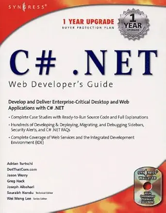 c# net developers guide 1st edition adrian turtschi ,jason werry ,greg hack ,joseph albahari 1928994504,