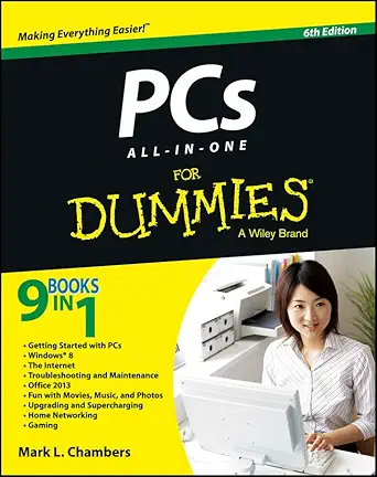 pcs all in one for dummies 6th edition mark l chambers 1118280350, 978-1118280355