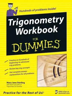 trigonometry workbook for dummies 1st edition mary jane sterling b002wtc924
