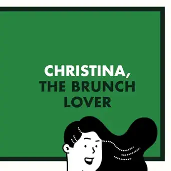 christina the brunch lover personalised gifts for women and friends called christina nom books 979-8392546640