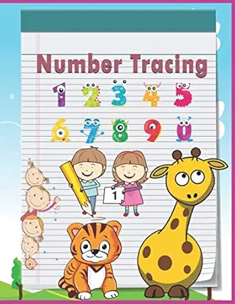 number tracing trace and write numbers 1 10 for preschooler 32 traceable number worksheets 1st edition hichem