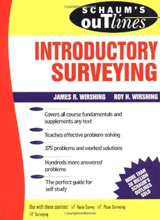schaums outline of introductory surveying 1st edition roy wirshing ,james wirshing 0070711240, 978-0070711242