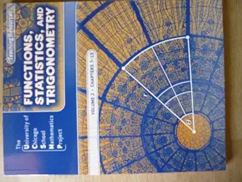 functions statistics and trigonometry teaching resources volume 1 chapters 1st edition wright group/mcgraw