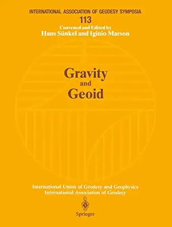 gravity and geoid joint symposium of the international gravity commission and the international geoid