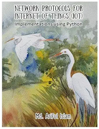 network protocols for internet of things implementations using python 1st edition md ariful islam