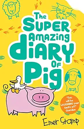 the super amazing adventures of me pig  emer stamp 1407181548, 978-1407181547