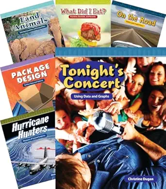 math readers for middle school set 2 1st edition teacher created materials 1433351234, 978-1433351235