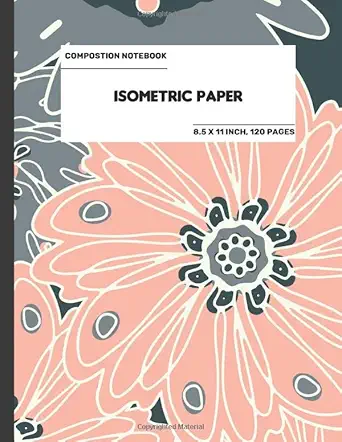 the composition book isometric paper gzha isometric paper for 3d designs architecture landscaping maths