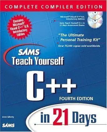 sams teach yourself c++ in 21 days subsequent edition jesse liberty 0672322072, 978-0672322075