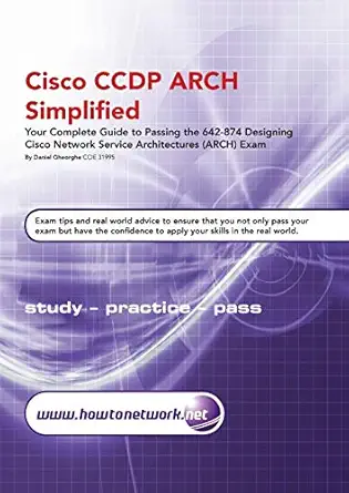 cisco ccdp arch simplified 1st edition daniel gheorghe ,farai tafa ,paul william browning 0956989284,