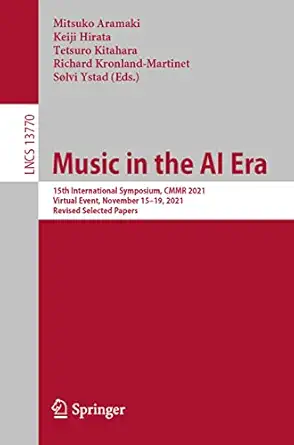 music in the ai era 15th international symposium cmmr 2021 virtual event november 15 19 2021 revised selected