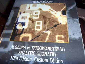 algebra and trigonometry w/ analytic geometry 1st edition  0495135399, 978-0495135395