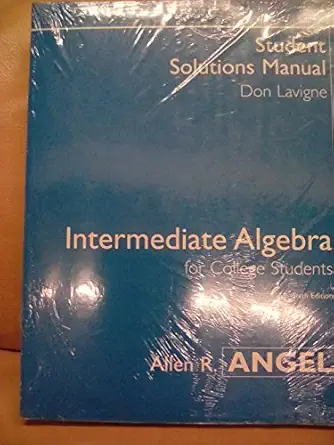 intermediate algebra for college students 6th edition na 0131634313, 978-0131634312