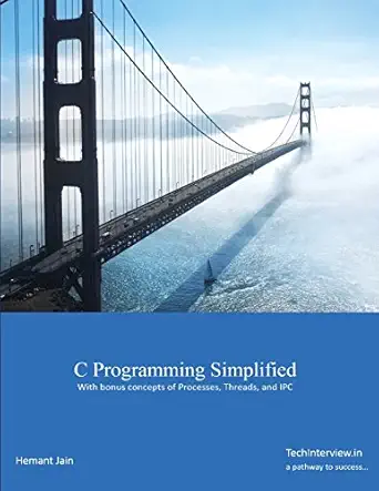 c programming simplified 1st edition hemant jain 9352655923, 978-9352655922